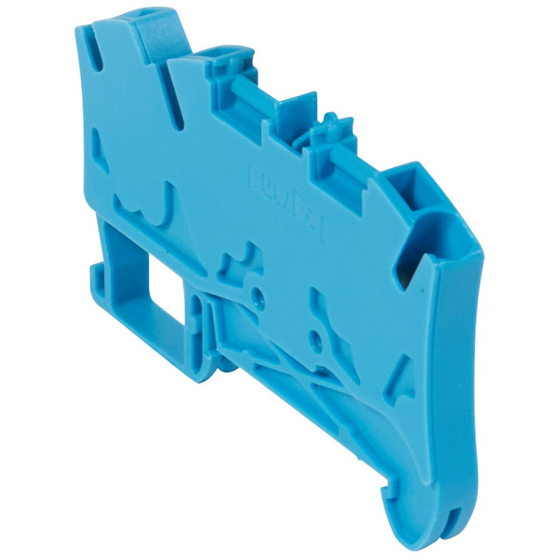 Legrand 037244 - Bloc jonc Viking 3 à ressort - 1 jonc/3 conduct - 1entr/2 sort - bleu - pas 6