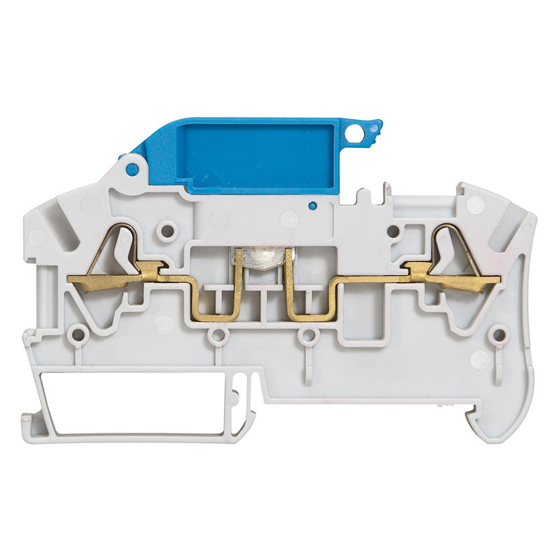Legrand 037282 - Bloc jonc Viking 3 à ressort - circuit de neutre préhenseur/bleu gris/bleu pas 6
