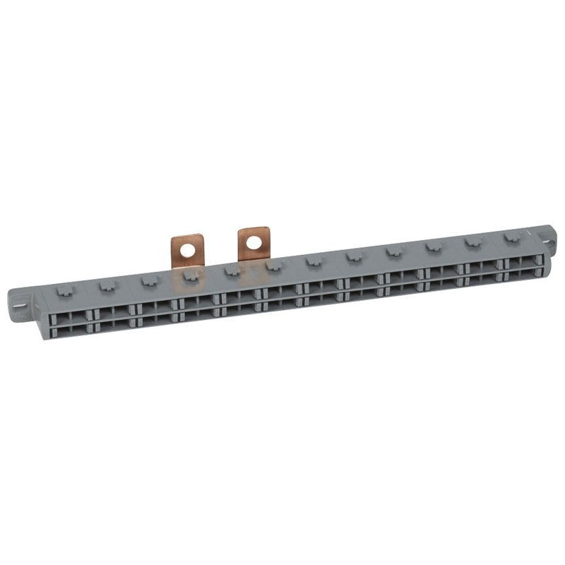Legrand 037317 - Répartiteur de rangée Lexiclic Ph+N avec cordon connecteur longueur 120mm