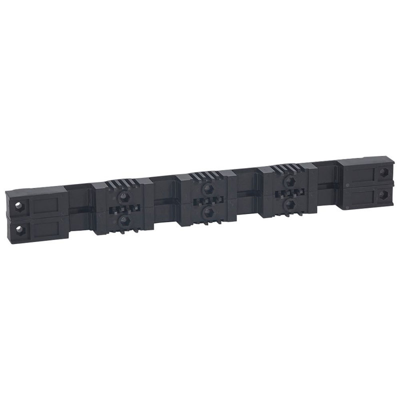 Legrand 037351 - Support isolant volant VX³ entraxe 125mm barre aluminium en C alignée en armoire