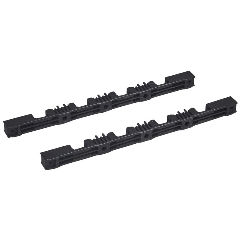 Legrand 037368 - Support isolant VX³ entraxe 125mm barre aluminium en C alignée armoire prof975mm