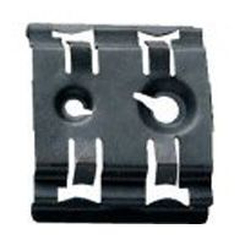 Legrand 037439 - Griffe pour rails EN 60715 - larg. 35mm - trous pour vis M4 et M6