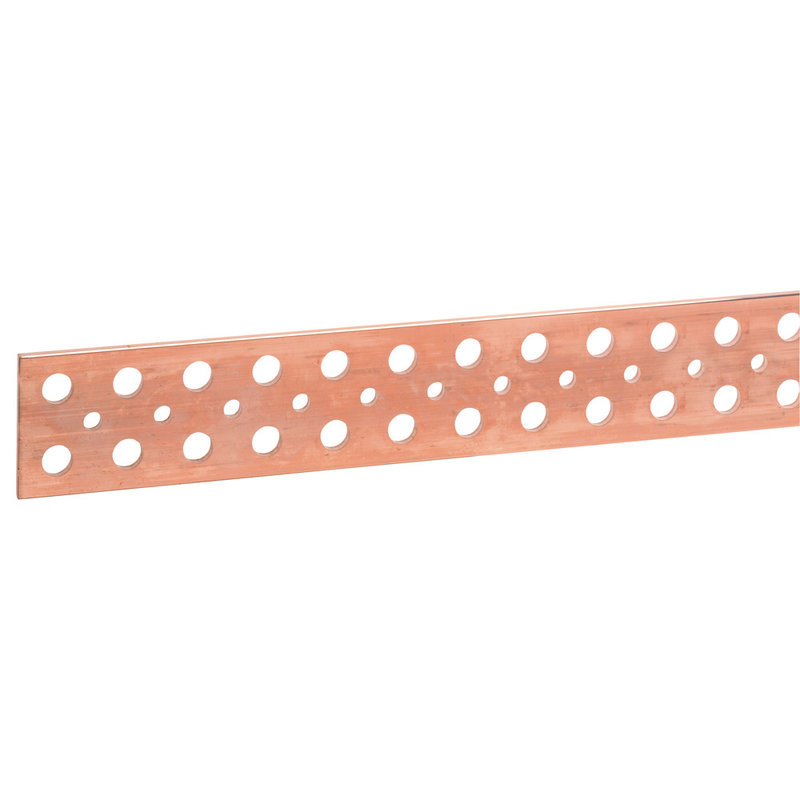 Legrand 037440 - Barre cuivre plate rigide - 50x5mm - 700/630A admissibles - L. 1750mm