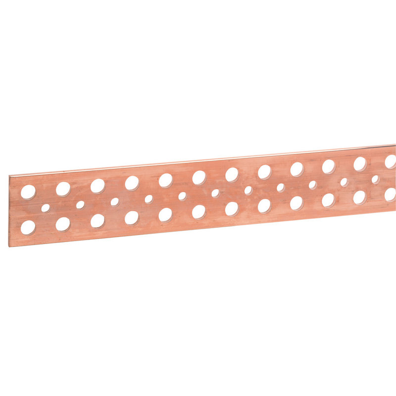Legrand 037441 - Barre cuivre plate rigide - 63x5mm - 800/700A admissibles - L. 1750mm