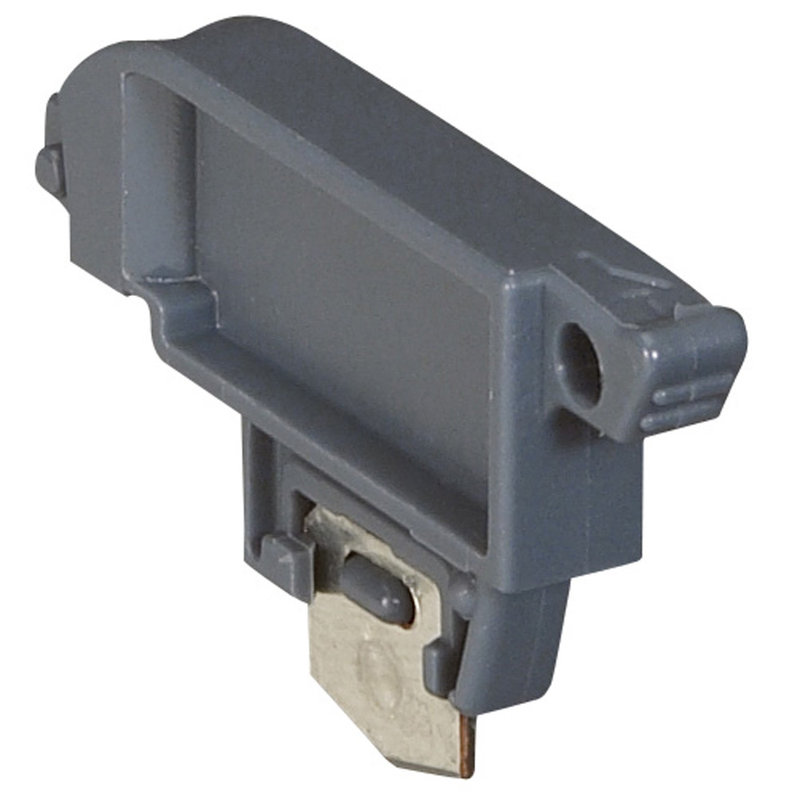 Legrand 037517 - Préhenseur gris pour bloc de jonction sectionnable à vis ou ressort Viking 3