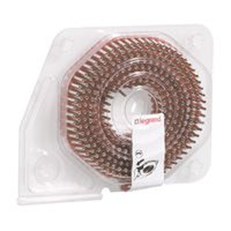 Legrand 037641 - Embout câblage collerette isolante Starfix simple (rouleau) pour 0,5mm² - blanc