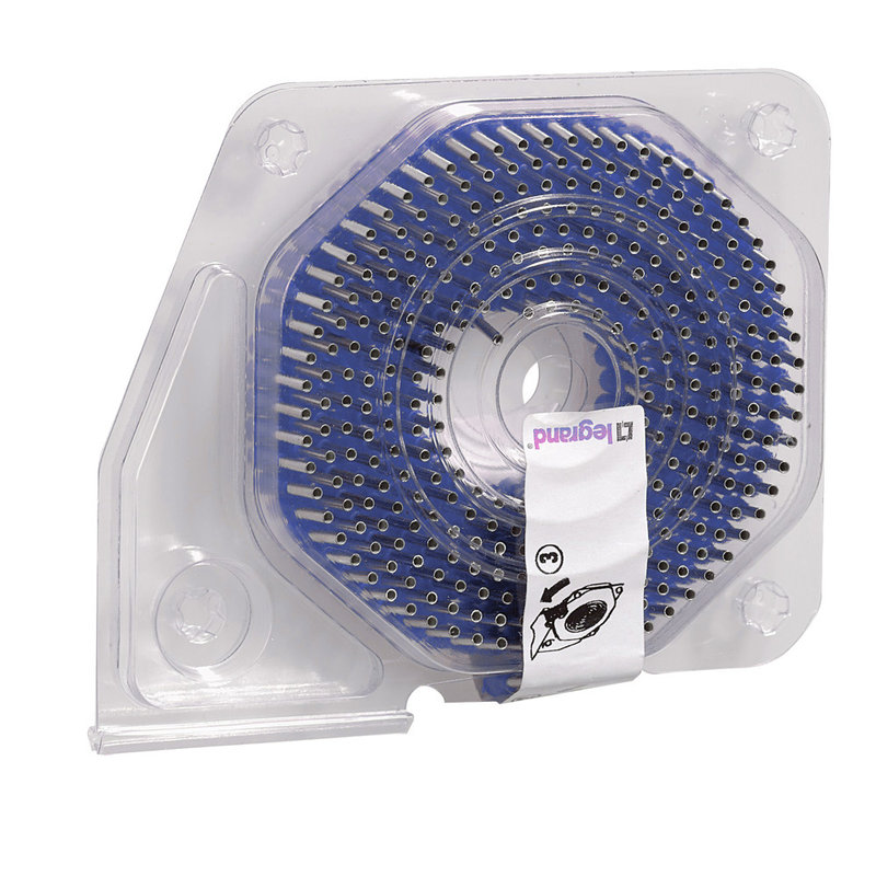 Legrand 037642 - Embout câblage collerette isolante Starfix simple (rouleau) pour 0,75mm² - bleu