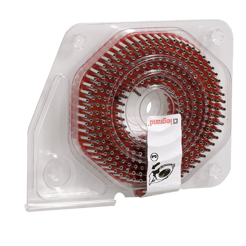 Legrand 037643 - Embout câblage collerette isolante Starfix simple (rouleau) pour 1mm² - rouge
