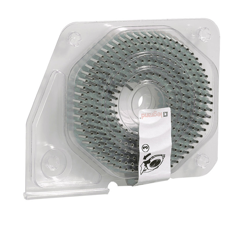 Legrand 037645 - Embout câblage collerette isolante Starfix simple (rouleau) pour 2,5mm² - gris