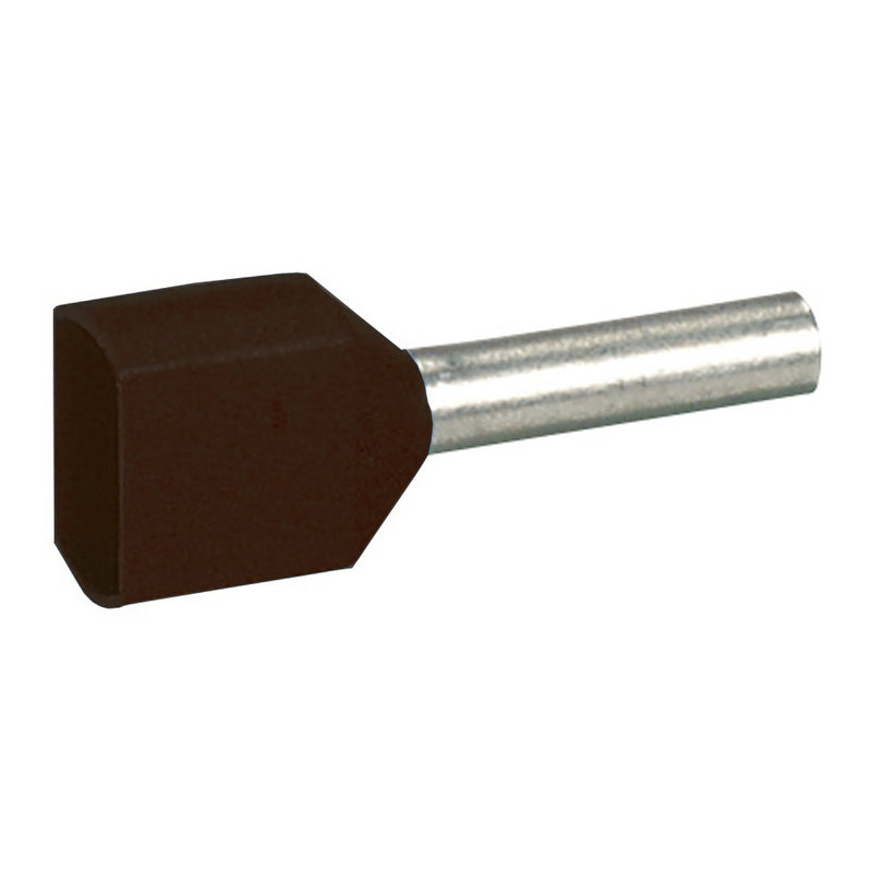 Legrand 037689 - Embout de câblage Starfix - pour conducteurs section - 2x1,5mm² - noir