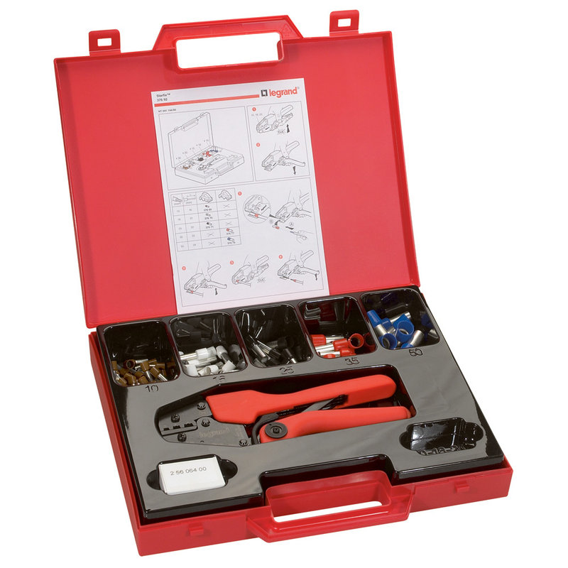 Legrand 037692 - Pince à sertir Starfix pour embouts unitaires