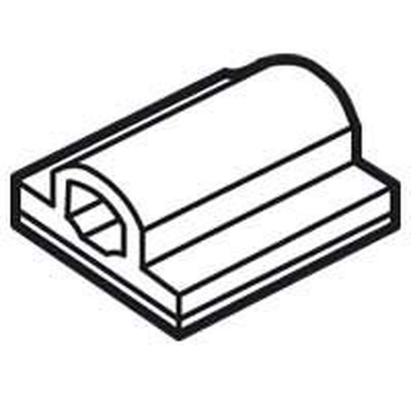 Legrand 037710 - Porte-repères 7 repères adhésif Mémocab - tous appareils long. repérage 17,5mm