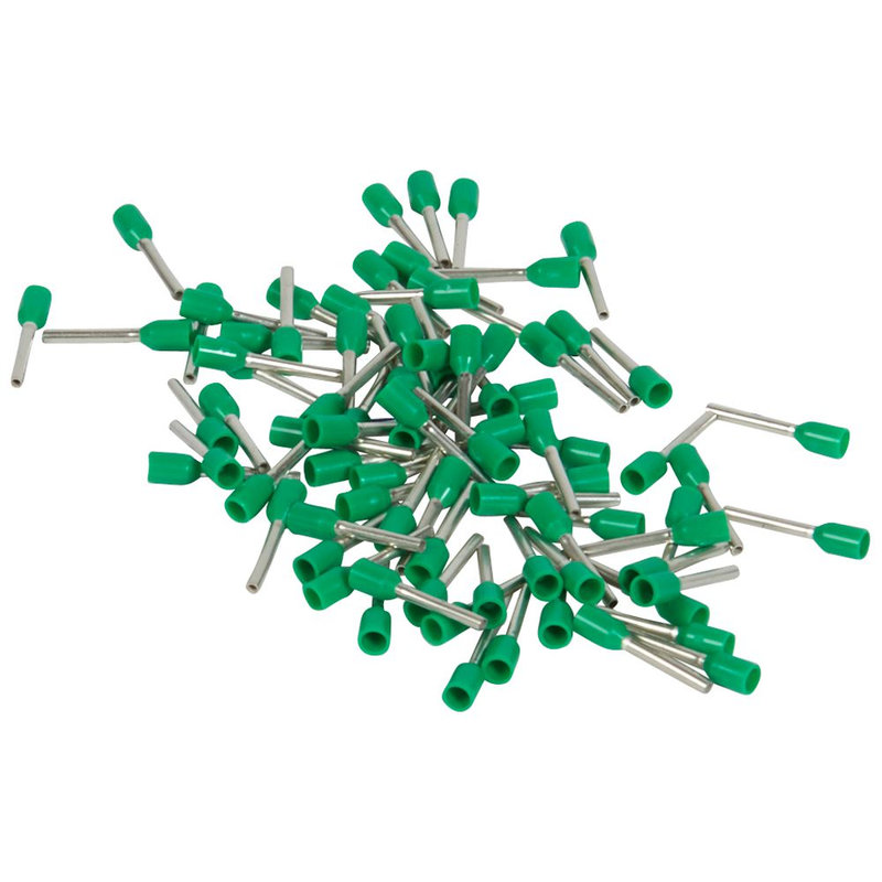 Legrand 037760 - Embouts de câblage à collerette iso Starfix - conducteurs section 0,34mm² - vert