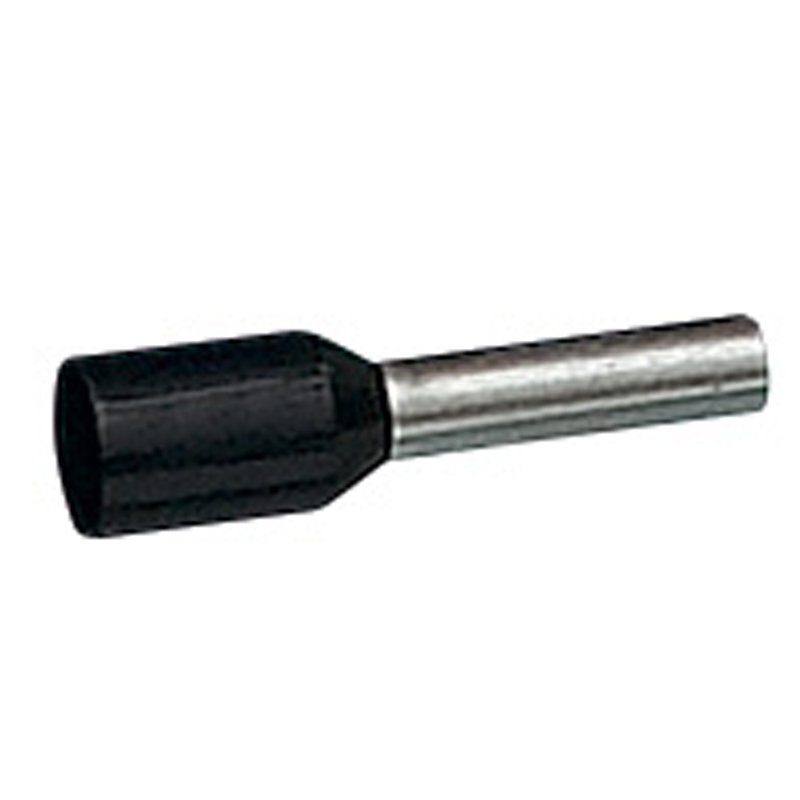 Legrand 037764 - Embouts de câblage à collerette iso Starfix - conducteurs section 1,5mm² - noir