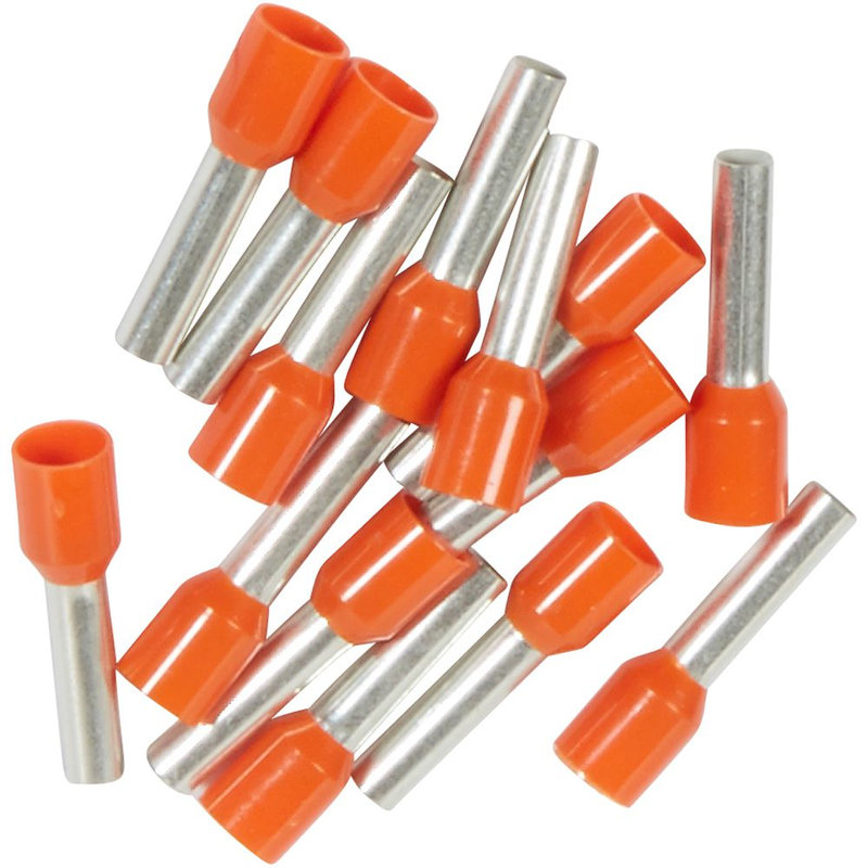 Legrand 037767 - Embouts de câblage à collerette iso Starfix - conducteurs section 4mm² - orange