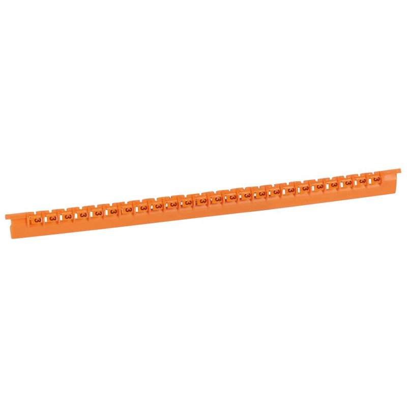 Legrand 037802 - Réglette 24 repères Mémocab larg.2,3mm + chiffre 3 selon couleur international