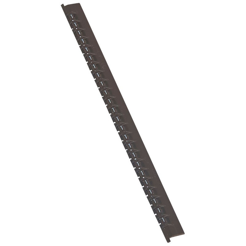 Legrand 037807 - Réglette 24 repères Mémocab larg.2,3mm + chiffre 1 selon couleur international