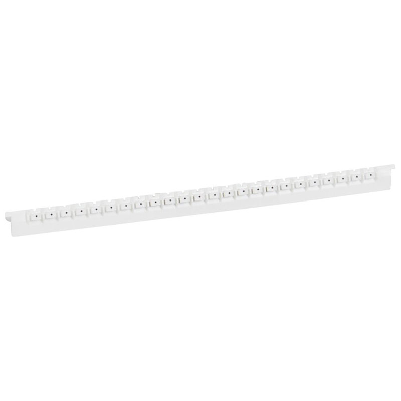 Legrand 037955 - Réglette 24 repères Mémocab L.2,3mm + signe conventionnel point noir/fond blanc