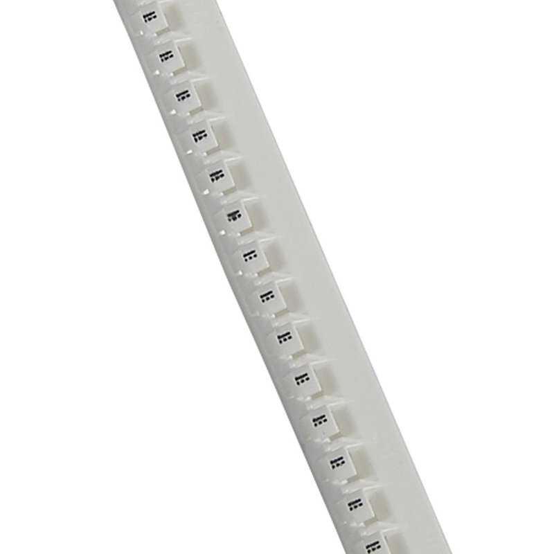 Legrand 037959 - Réglette Mémocab - l 2,3mm - signes conventionnels - courant continu