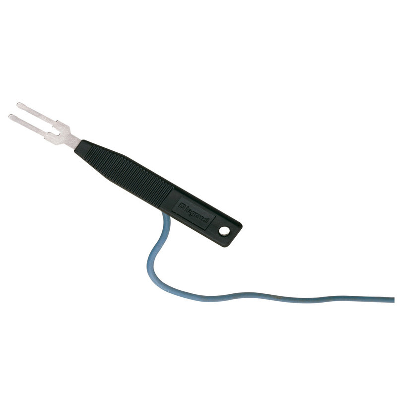 Legrand 037989 - Préhenseur double pour porte-repères Mémocab de 18mm tenant et aboutissant