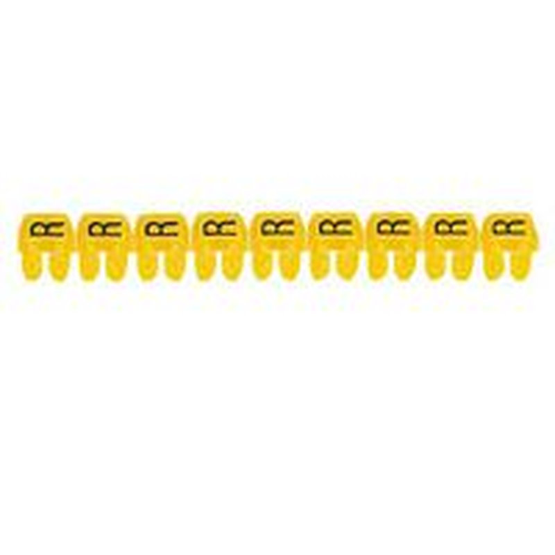 Legrand 038309 - Repère CAB 3 pour filerie 0,5mm² à 1,5mm² et blocs de jonction avec lettre J