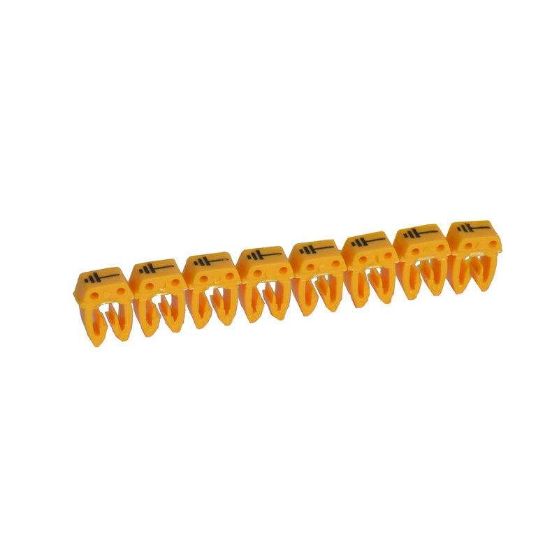 Legrand 038296 - Repère CAB 3 pour filerie 4mm² à 6mm² avec signe conventionnel terre