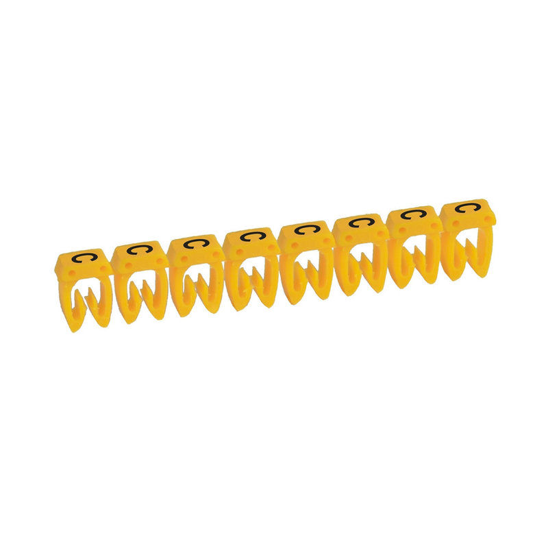 Legrand 038302 - Repère CAB 3 pour filerie 0,5mm² à 1,5mm² et blocs de jonction avec lettre C