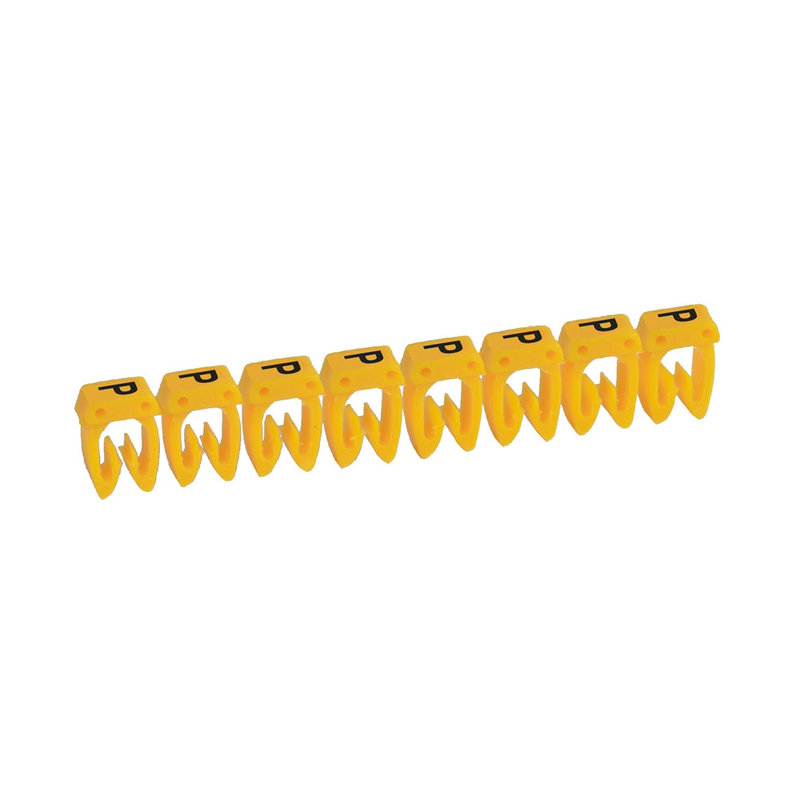 Legrand 038315 - Repère CAB 3 pour filerie 0,5mm² à 1,5mm² et blocs de jonction avec lettre P