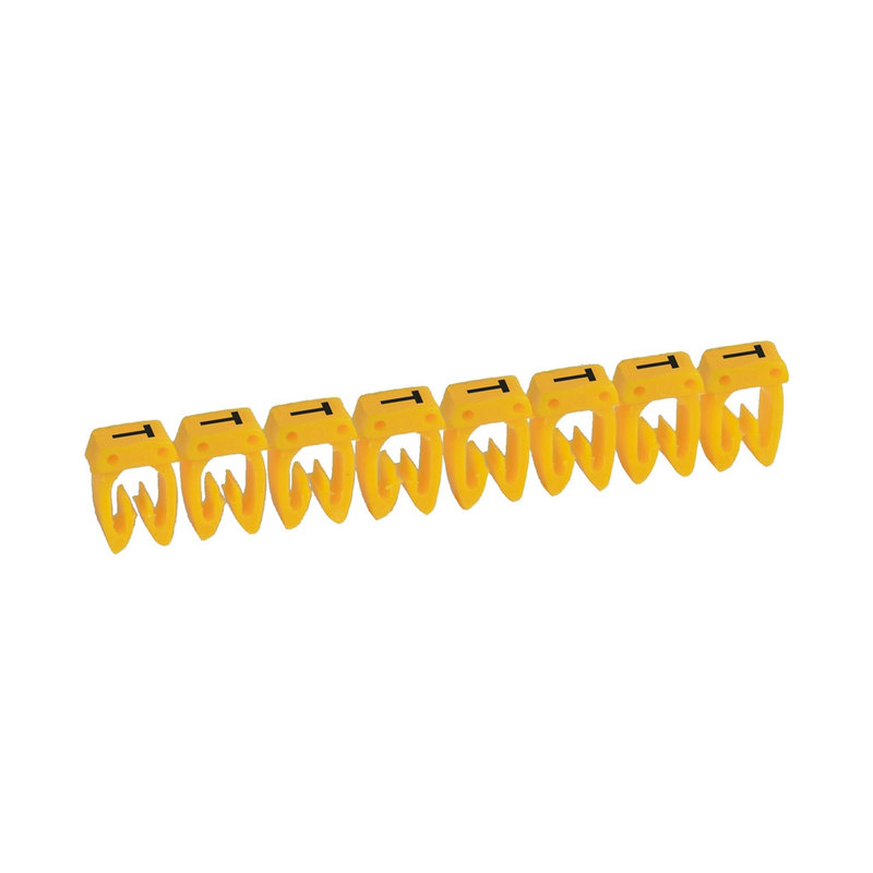 Legrand 038379 - Repère CAB 3 pour filerie 4mm² à 6mm² avec lettre majuscule T