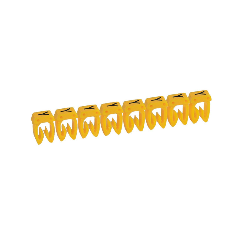 Legrand 038384 - Repère CAB 3 pour filerie 4mm² à 6mm² avec lettre majuscule Y