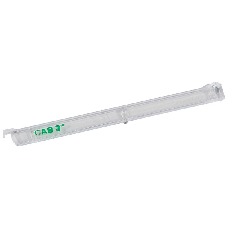Legrand 038394 - Chargeur transparent pour repérage CAB 3 pour repères 0,15mm² à 0,5mm² - vert