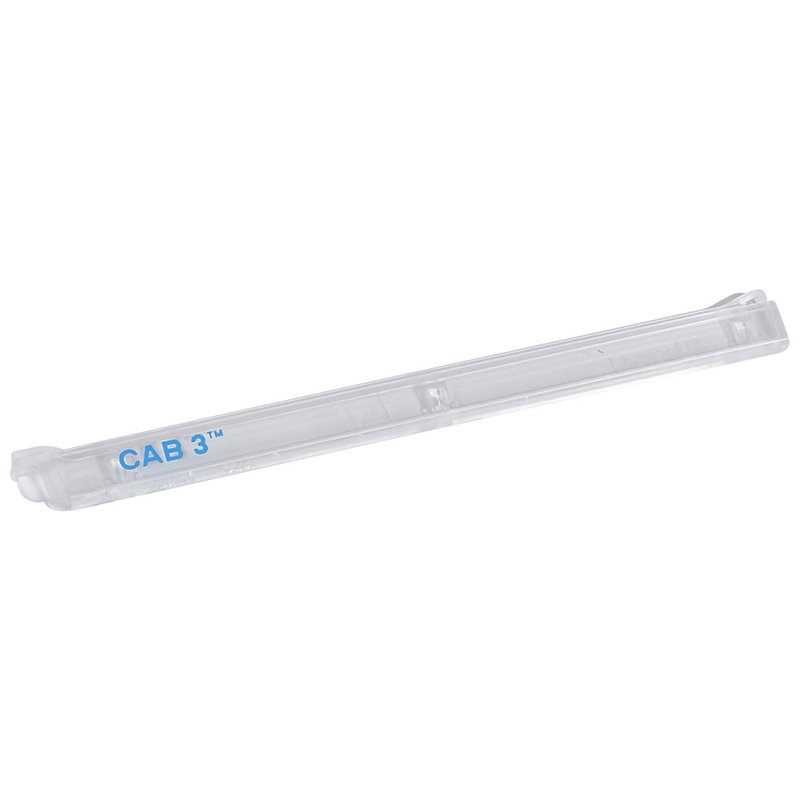 Legrand 038396 - Chargeur transparent pour repérage CAB 3 pour repères 1,5mm² à 2,5mm² - bleu