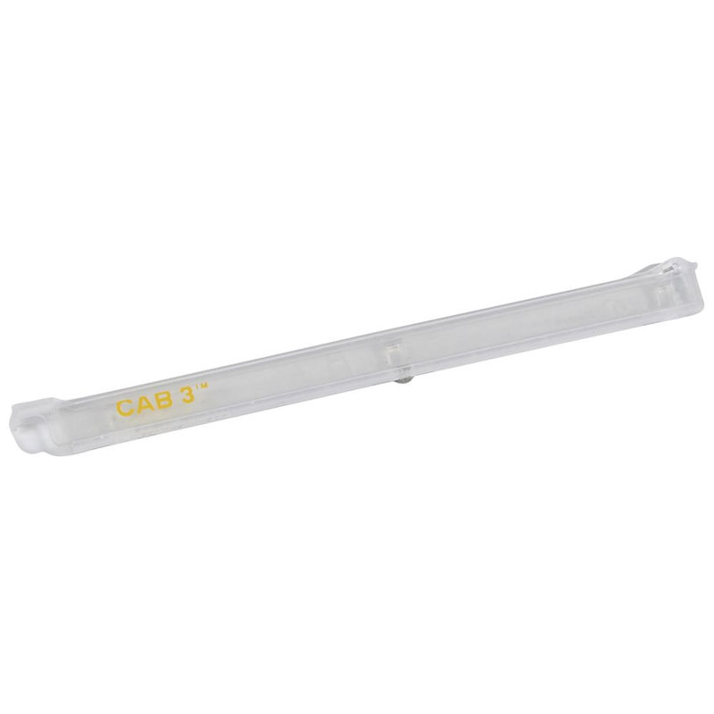 Legrand 038397 - Chargeur transparent pour repérage CAB 3 pour repères 4mm² à 6mm² - jaune