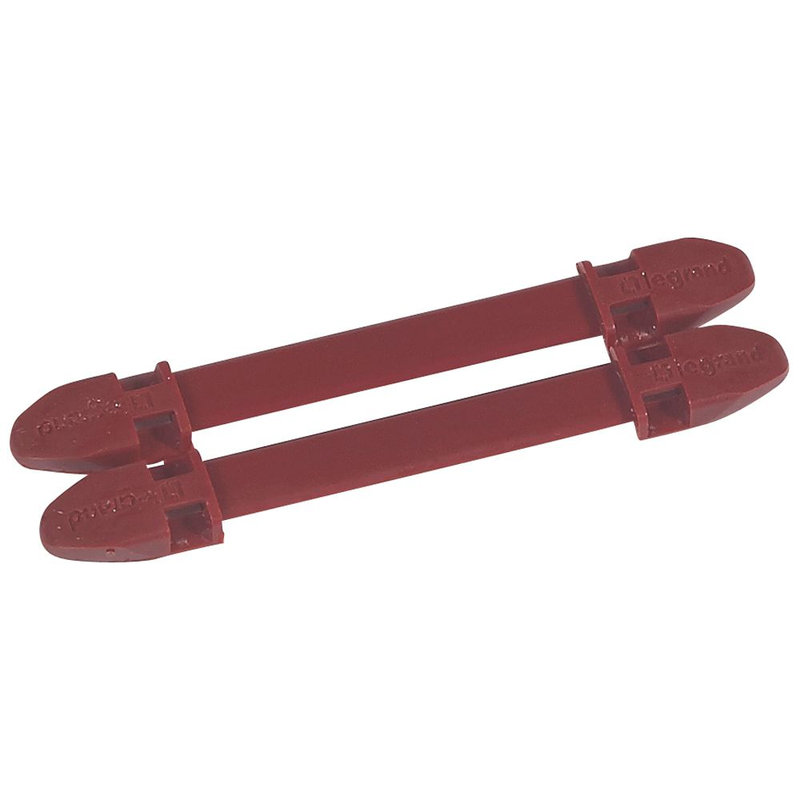 Legrand 038452 - Porte-repères - rouge - Duplix 7 caractères