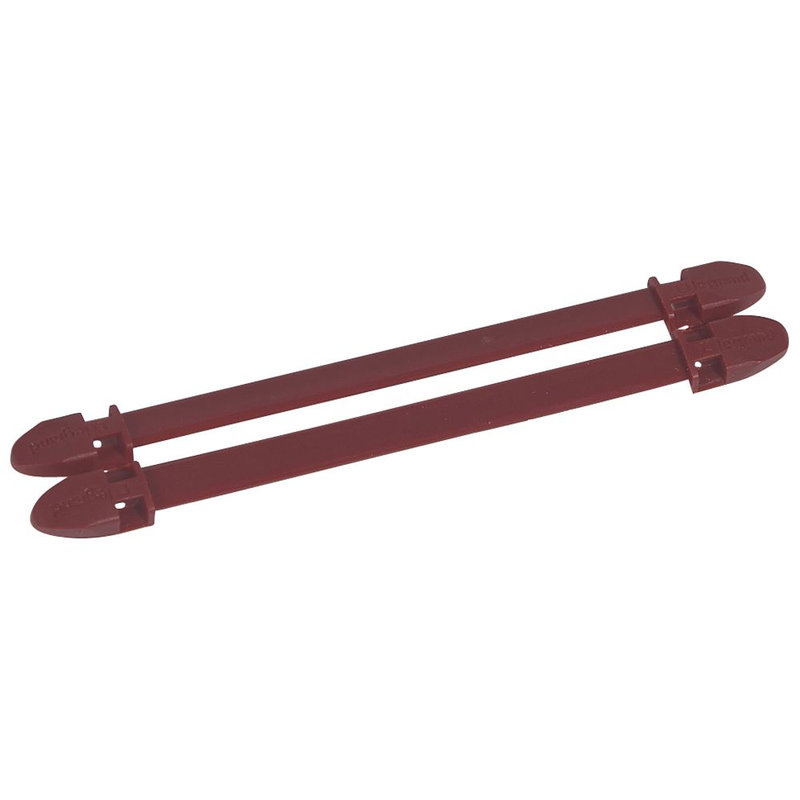 Legrand 038462 - Porte-repères - rouge - Duplix 14 caractères