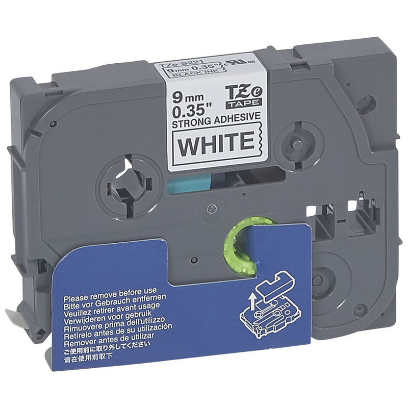 Legrand 038902 - Ruban titreuse Logicab2 réf.038900 blanc avec adhésif fort - larg.9mm - long.8m