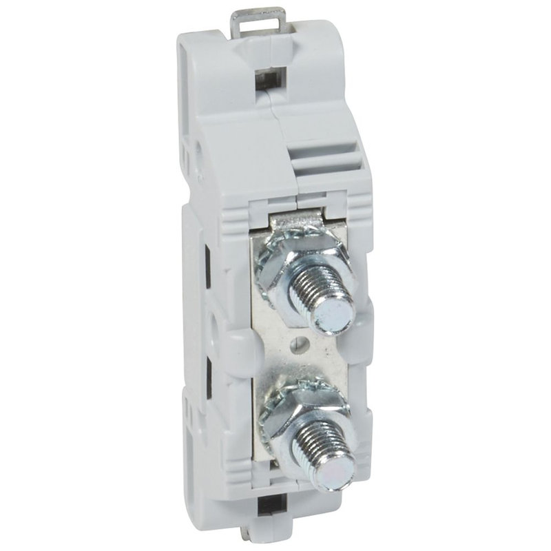 Legrand 039071 - Bloc jonction de puissance Viking 3 - rails symétriques - M8 - pas 26 - larg 15