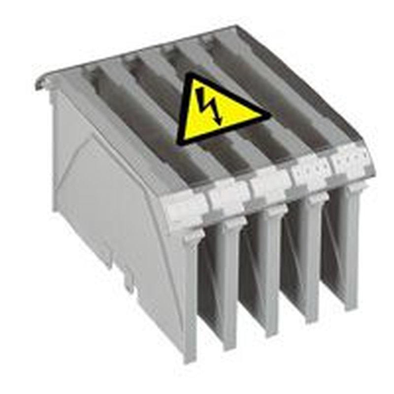 Legrand 039488 - Capot de protection - bloc de jonction de puissance nu Viking3 -4 blocs pas 26mm