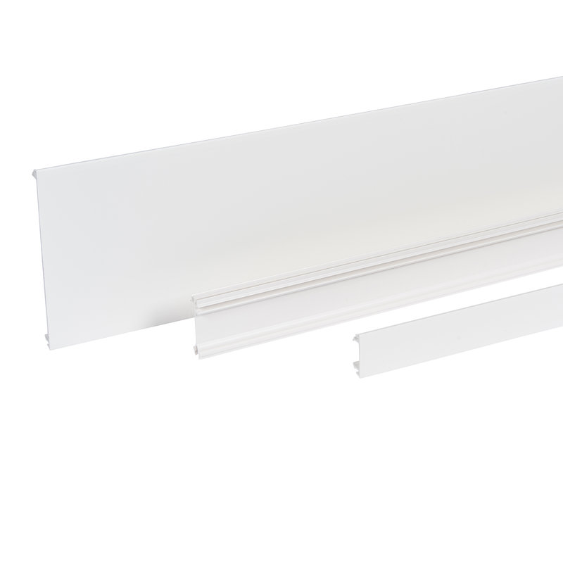 Legrand 030031 - Ensemble de 2 couvercles larg 180 et 40mm + 1 cloison - Long. 2,60 m