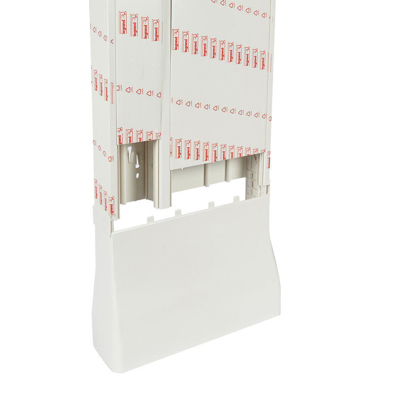 Legrand 030067 - Goulotte GTL complète 2 couvercles Drivia 18 PREMIUM 65x355mm - 2,45m à 2,60m