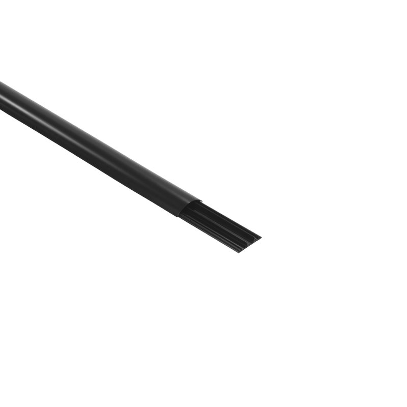 Legrand 030090 - Passage de plancher PVC 3 compartiments 75x18mm - noir RAL9017