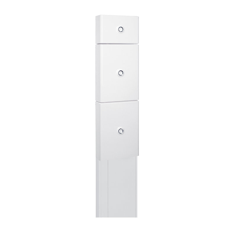 Legrand 030111 - Goulotte GTL complète 2 couvercles Drivia 18 mi-longueur - 65x355mm - long.1,66m