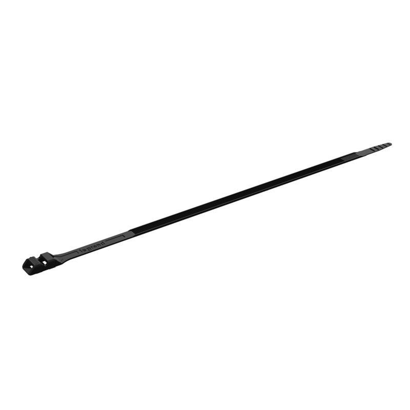Legrand 031919 - Collier Colson noir protégé ultraviolet denture extérieure larg.9mm, long. 357mm