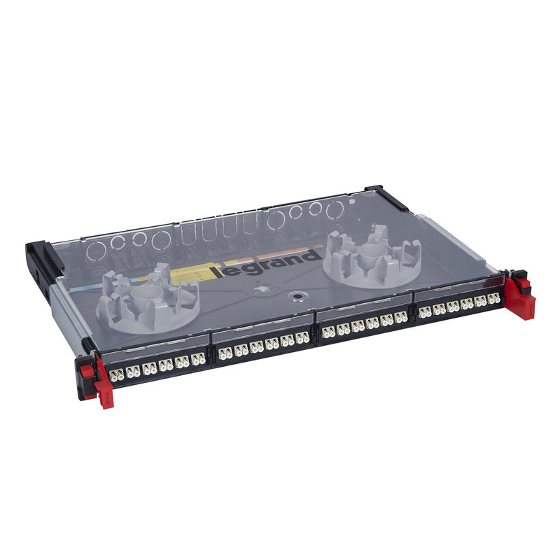 Legrand 032104 - Tiroir optique modulaire coulissant 19pouces LCS³+24 connect LC duplex multimode