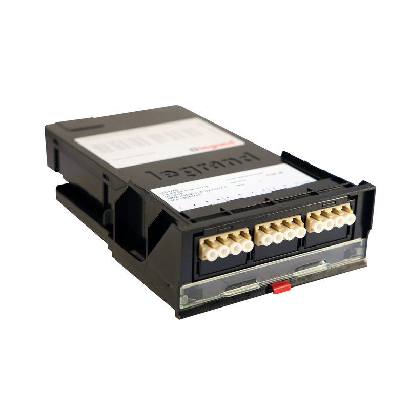 Legrand 032148 - Cassette préconnect MTP tiroir optique LCS³ OM4 typeA/C multimode 12 brins LC