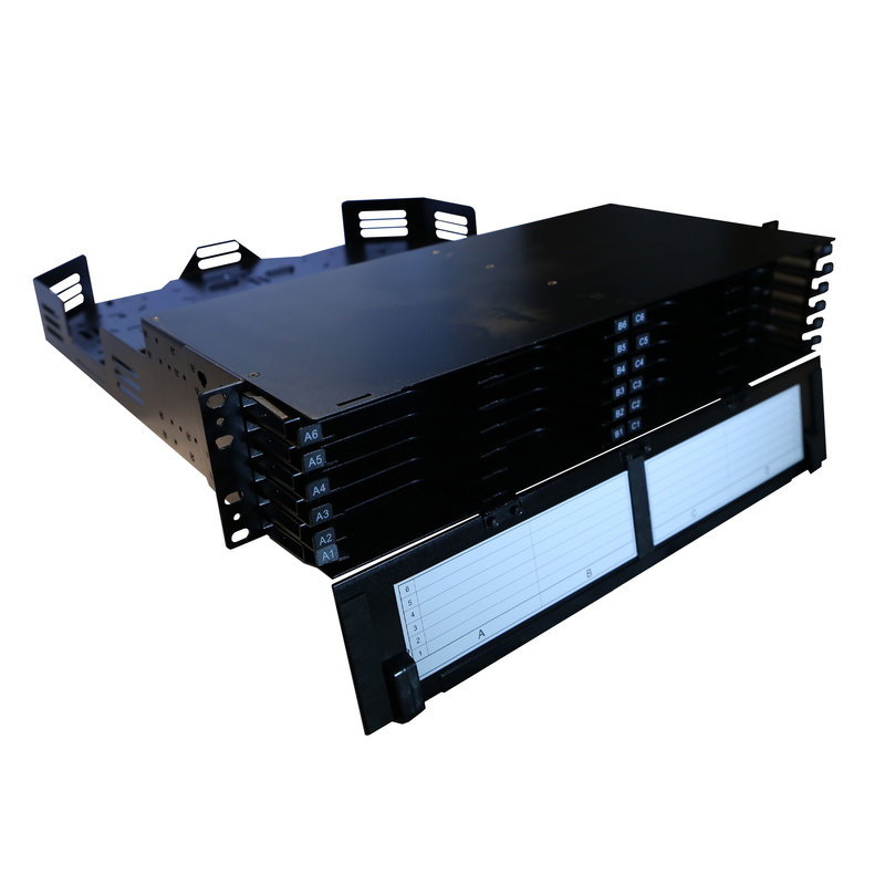 Legrand 032152 - Tiroir optique modulaire LCS³ -gestion cordons face avant/arrière -2U -à équiper