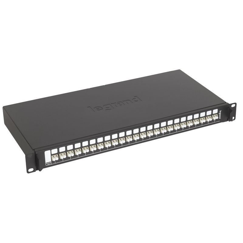 Legrand 032162 - Tiroir optique coulissant 19pouces LCS³ avec 24 connecteurs LC duplex multimodes