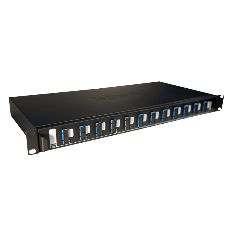 Legrand 032164 - Tiroir optique coulissant 19pouces LCS³ avec 12 connecteurs SC duplex monomode