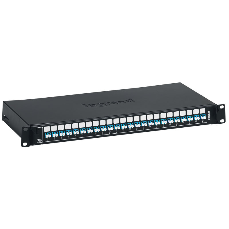 Legrand 032165 - Tiroir optique coulissant 19pouces LCS³ avec 24 connecteurs LC duplex monomode