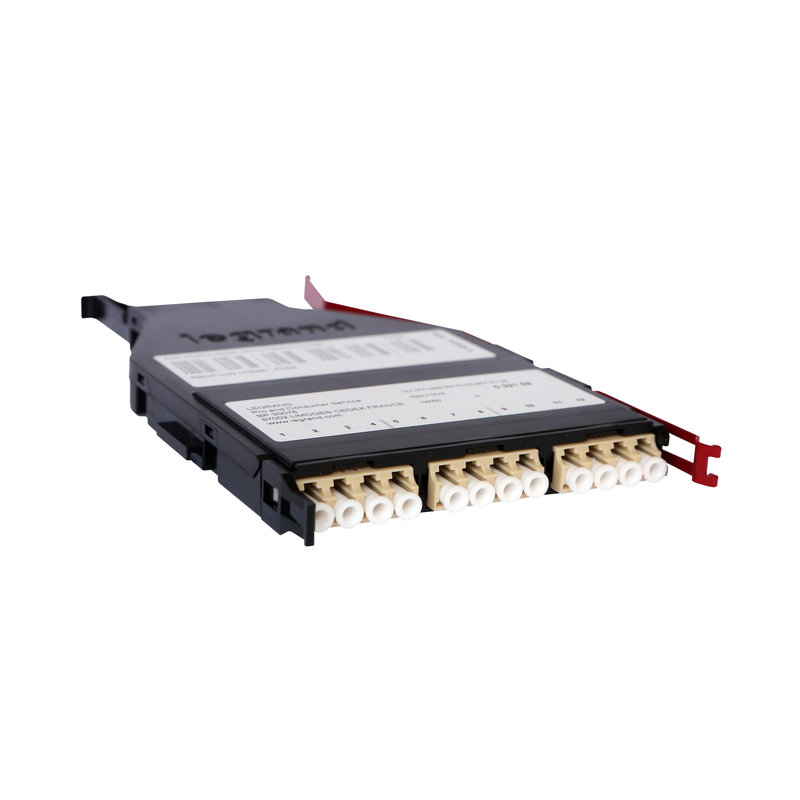Legrand 032169 - Cassette slim HD MTP pour panneau modulaire LCS³ OM4 multimodes 12 brins LC